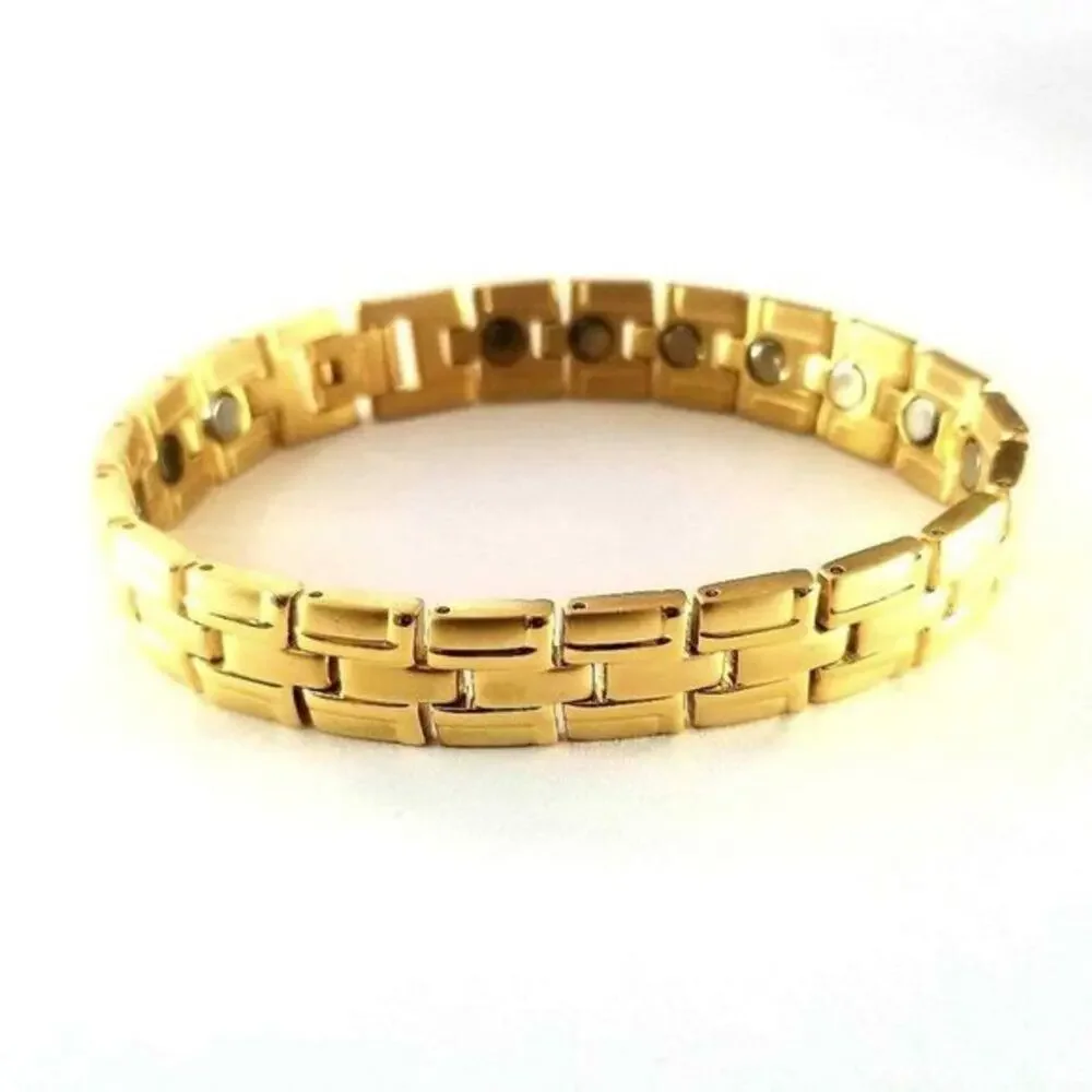 New stainless steel magnetic bracelet 8‎ inches